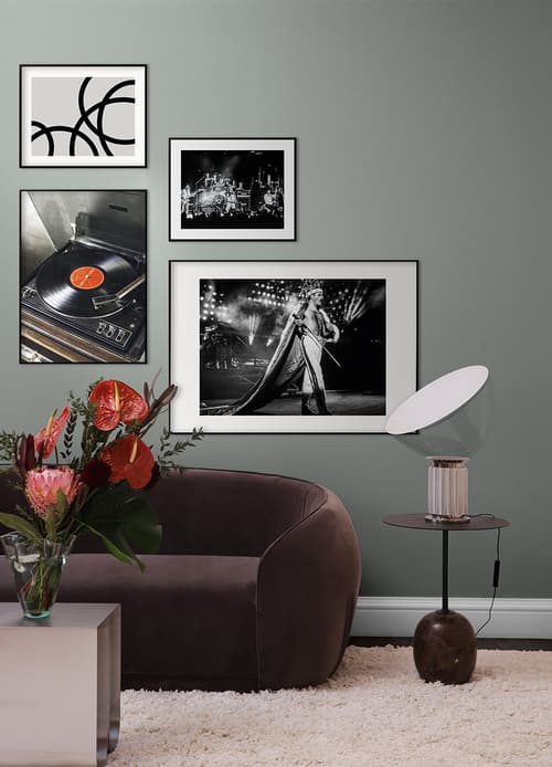 Iconische woonkamer Fotowanden